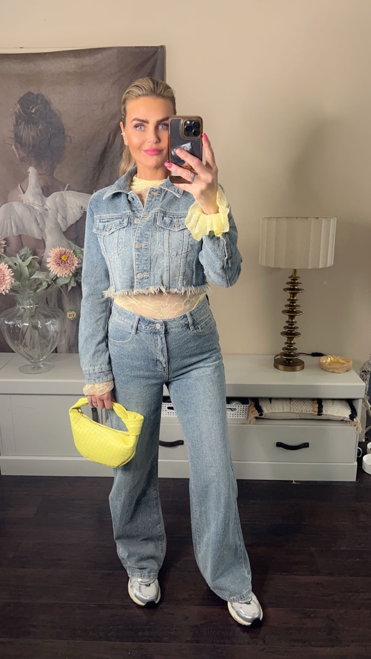 Denim jeans Kiki laatste s en m