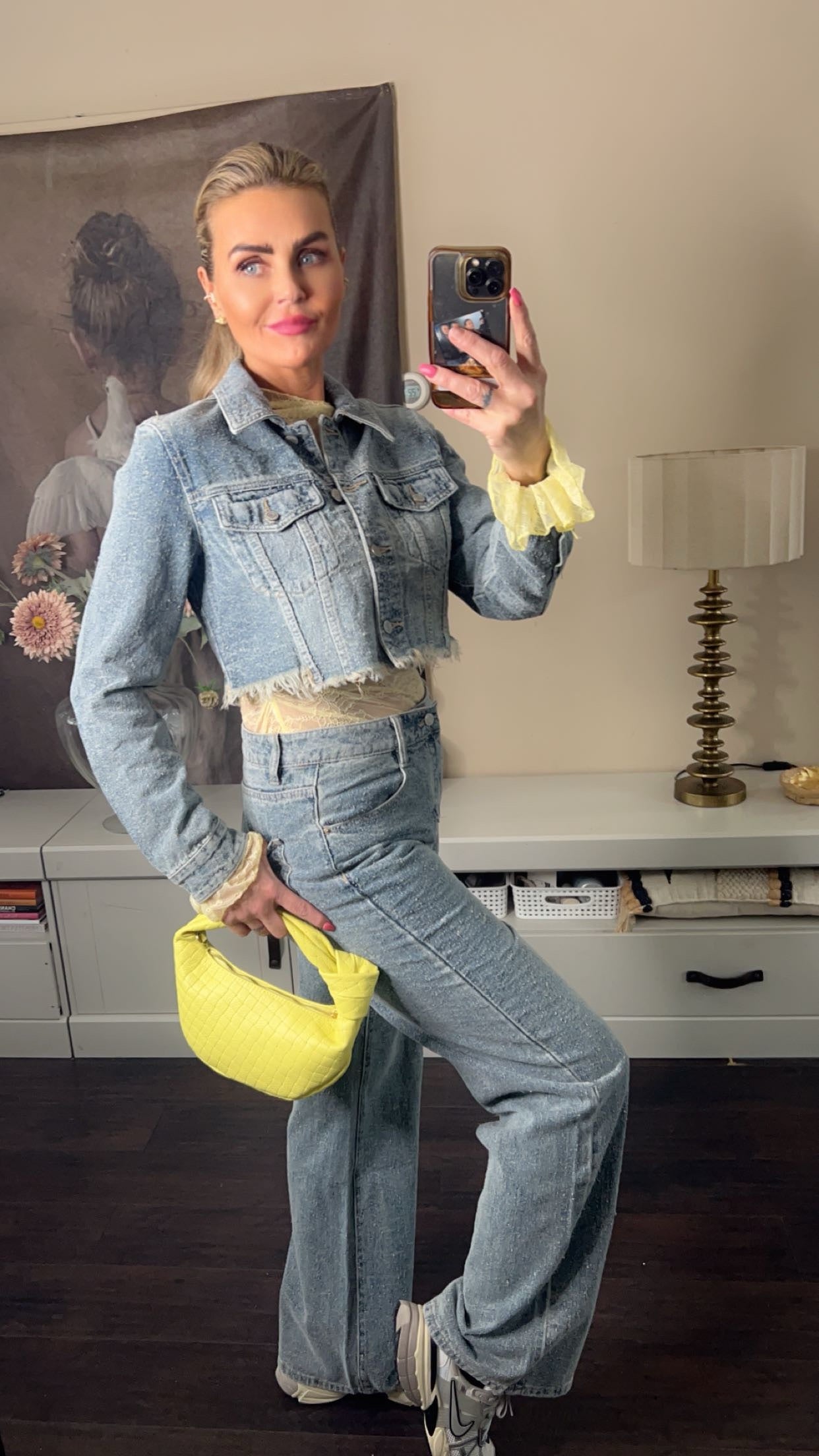 Denim jeans Kiki laatste s en m