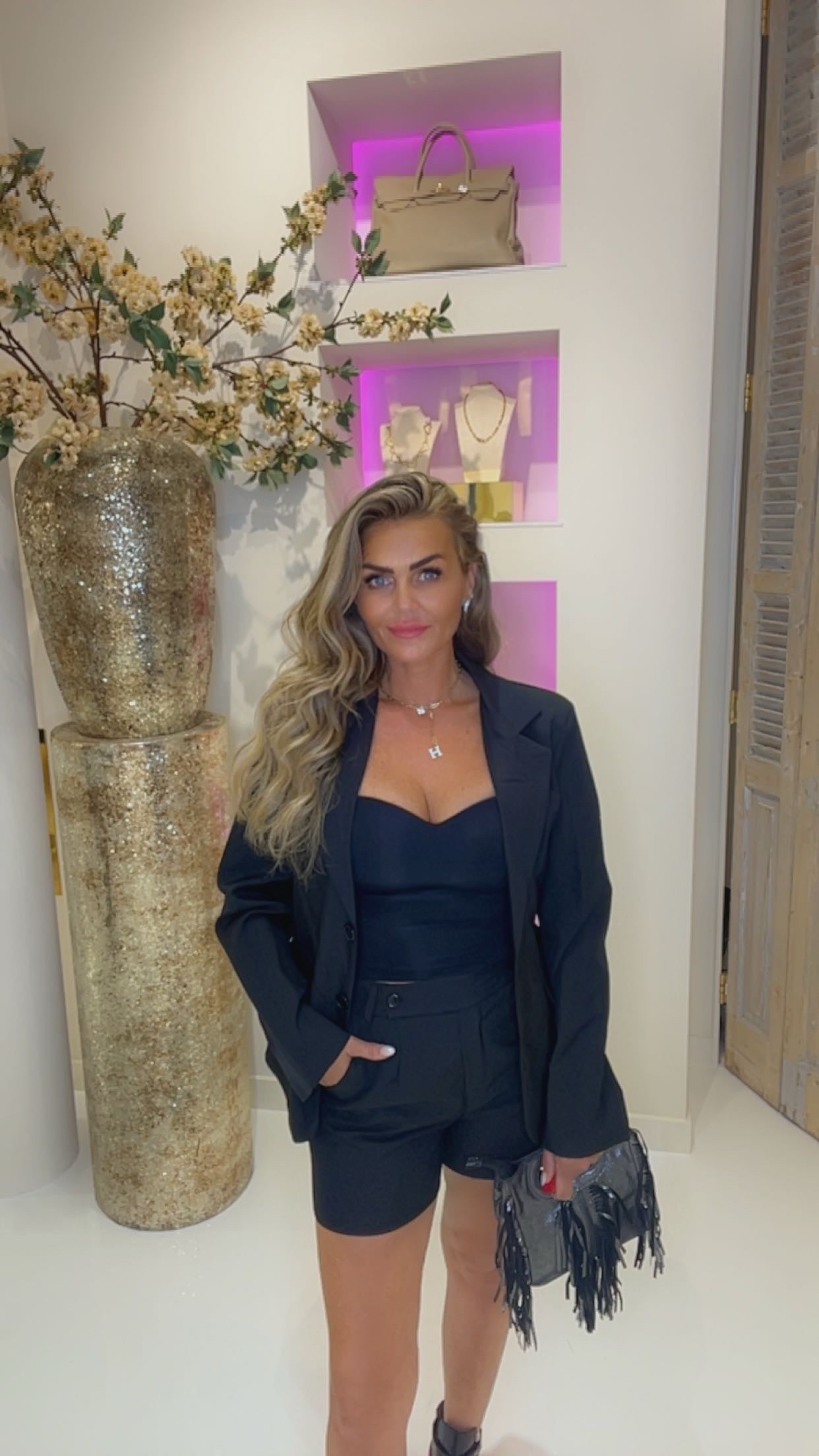 Blazer+Short set laatste !!!