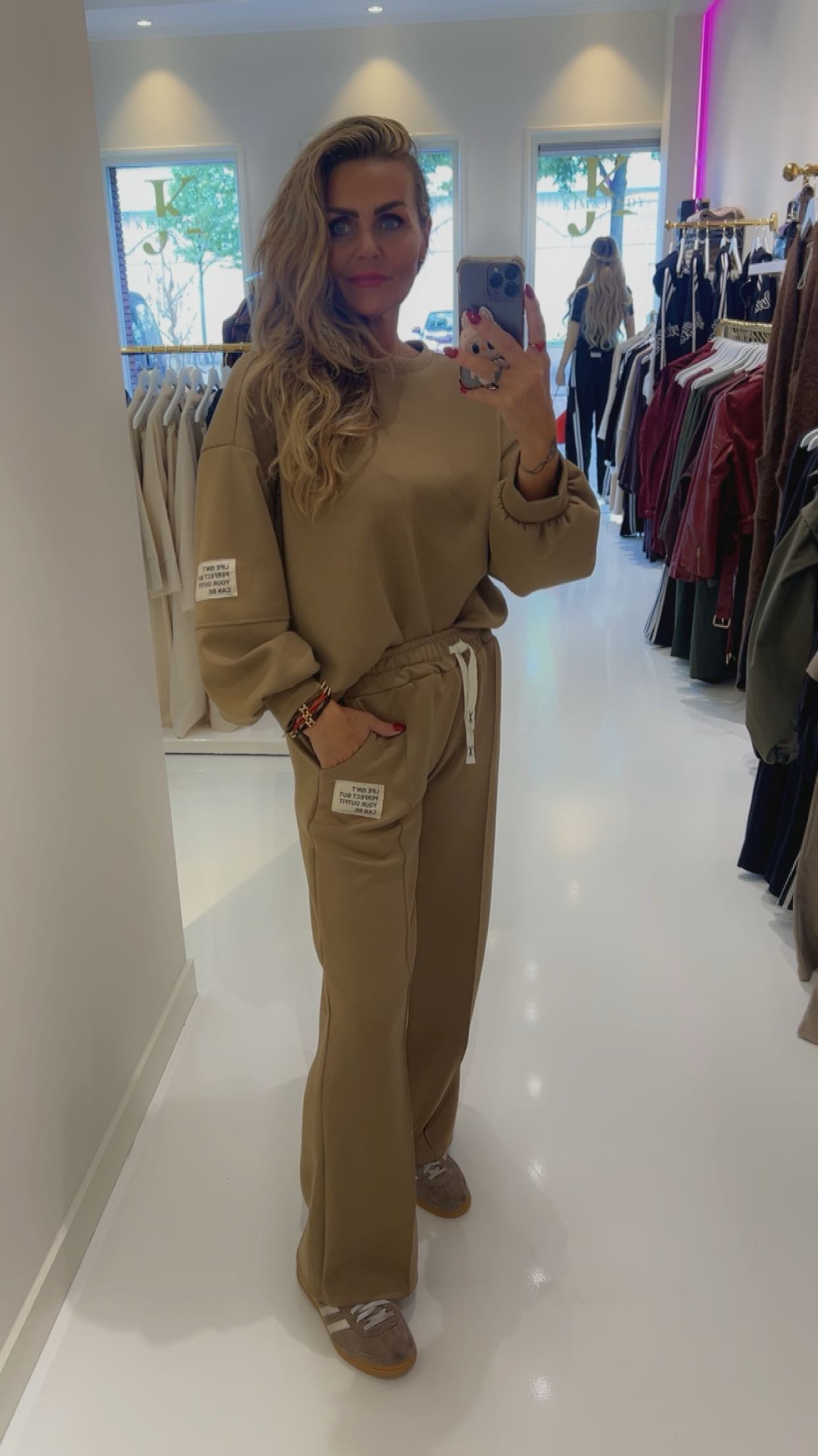 perfect set taupe. laatste !!