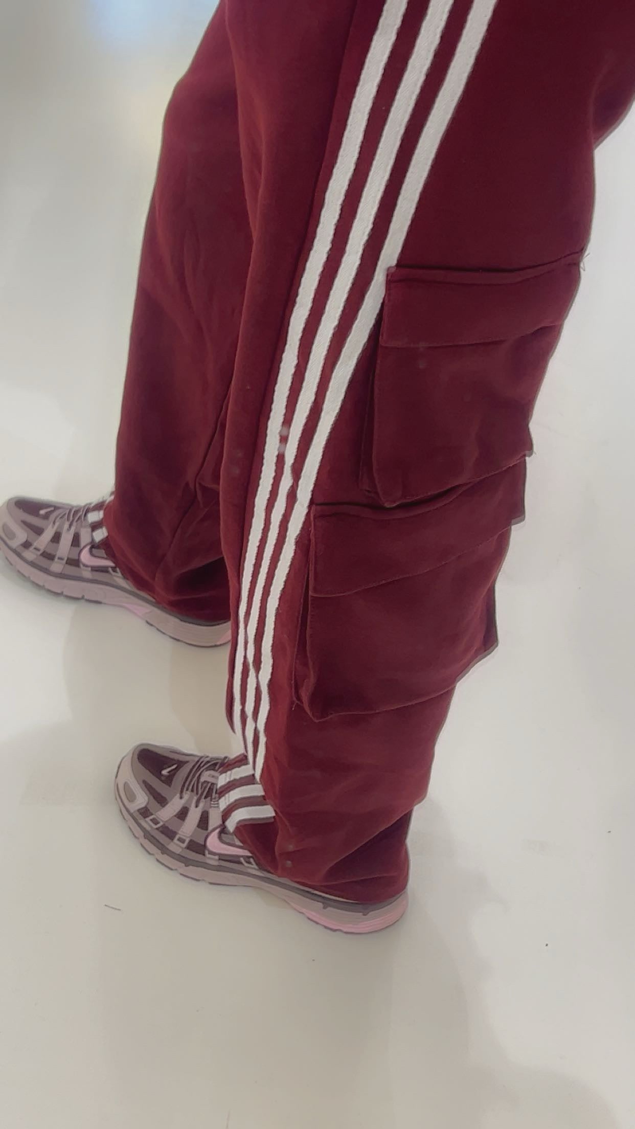dani jogger burgendy