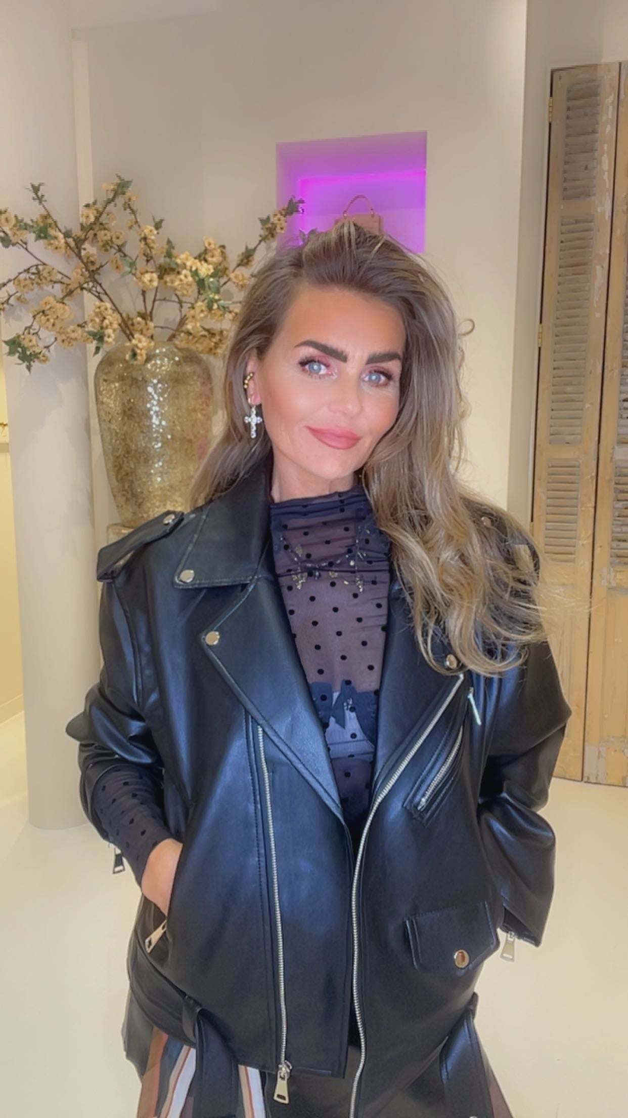 robin biker jacket laatste !