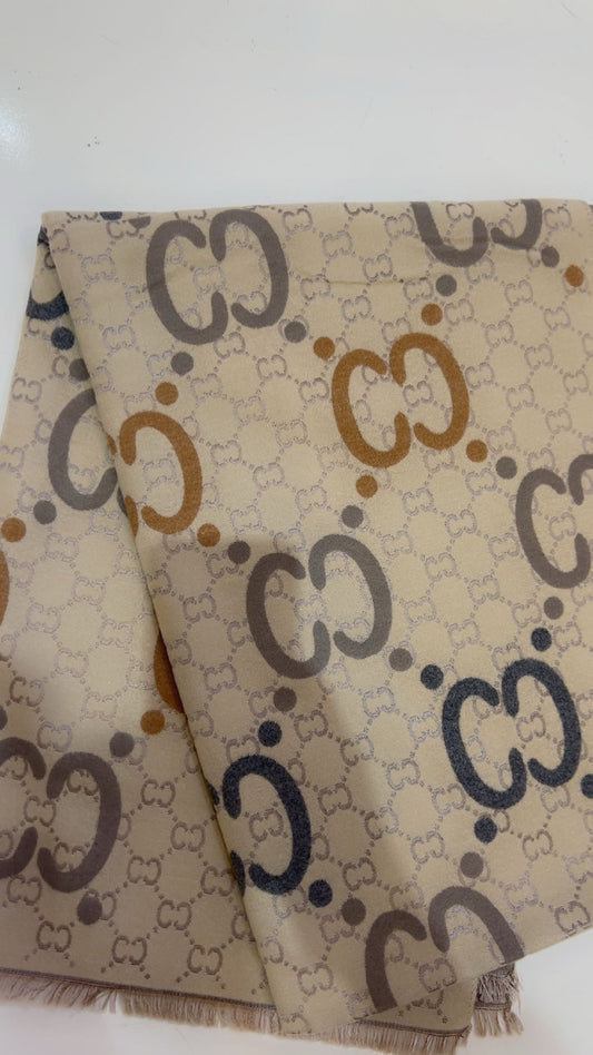 sjaal c beige