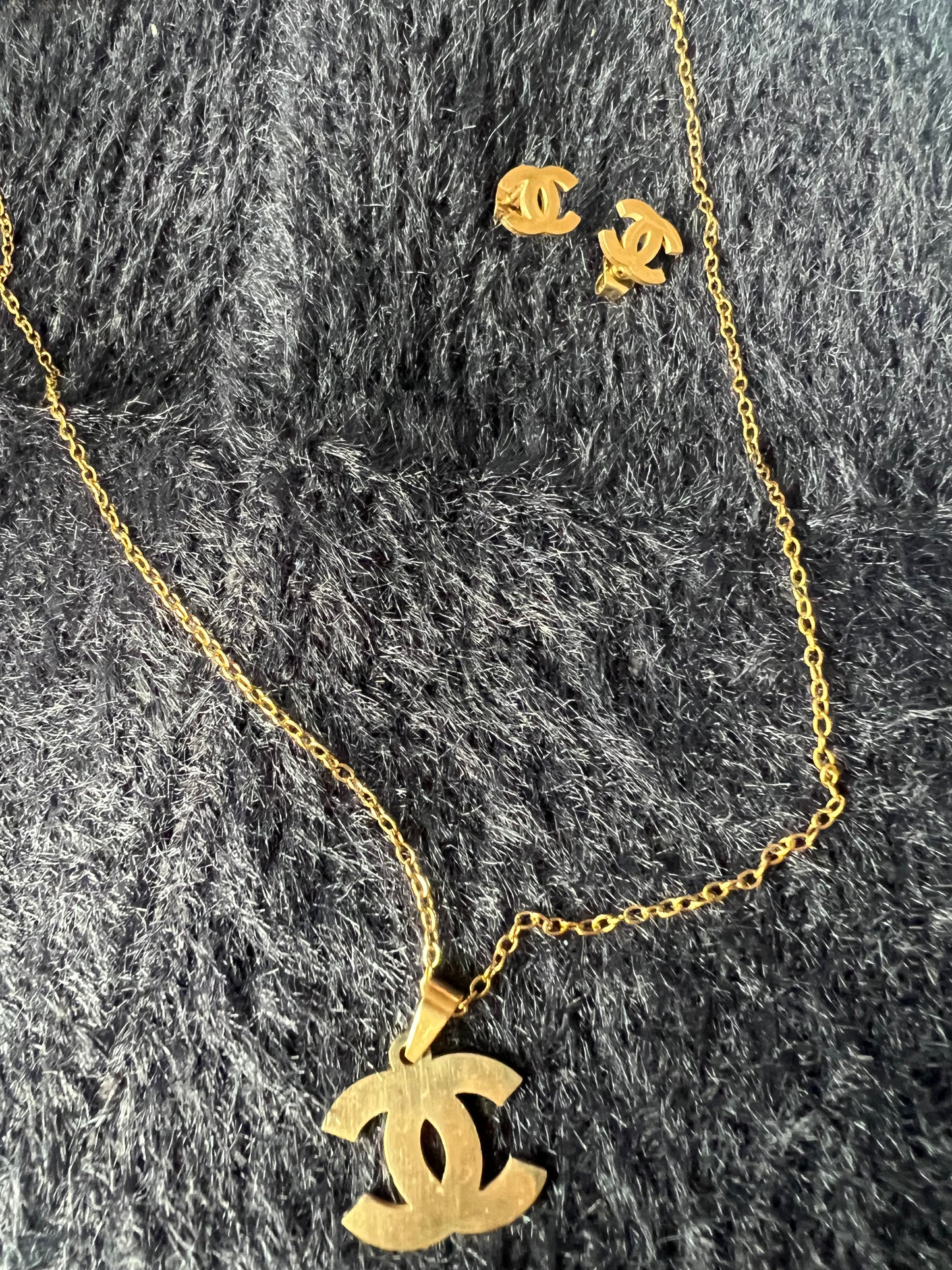 cc setje ketting oorbellen