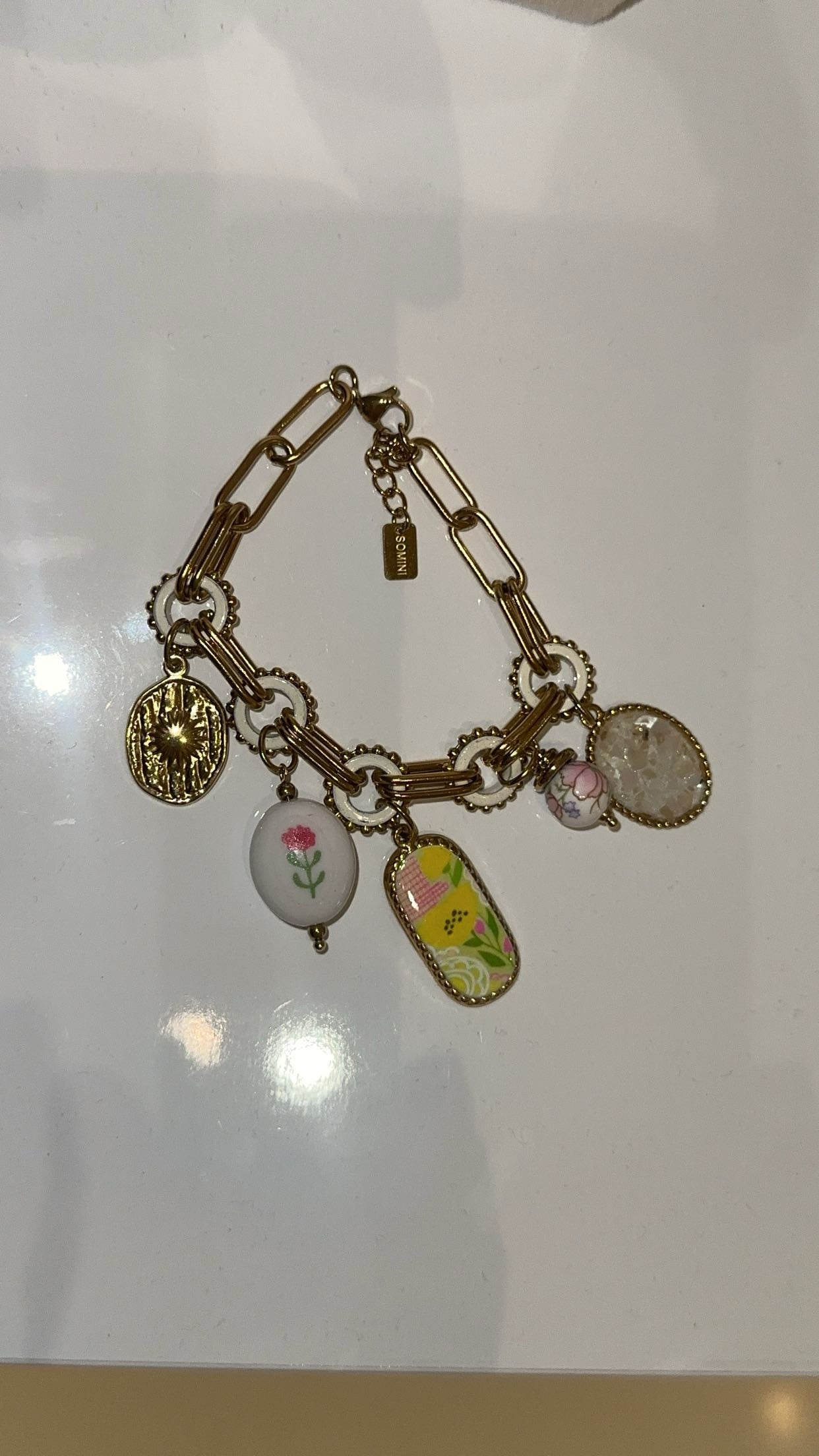 alice bracelet white