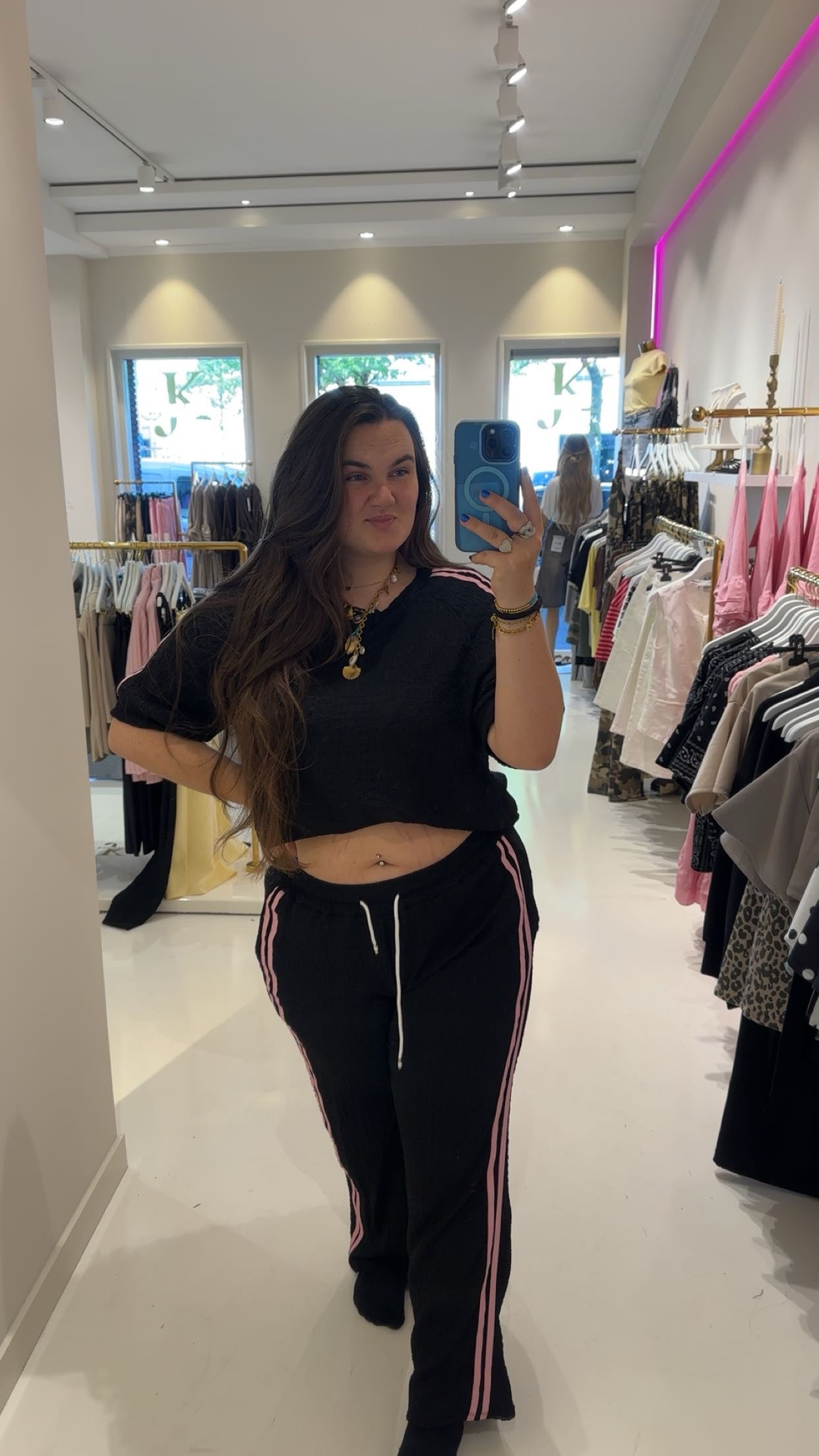 Jane set zwart