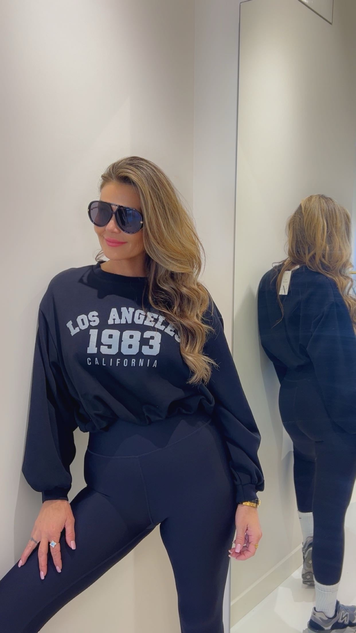 cropt la sweater