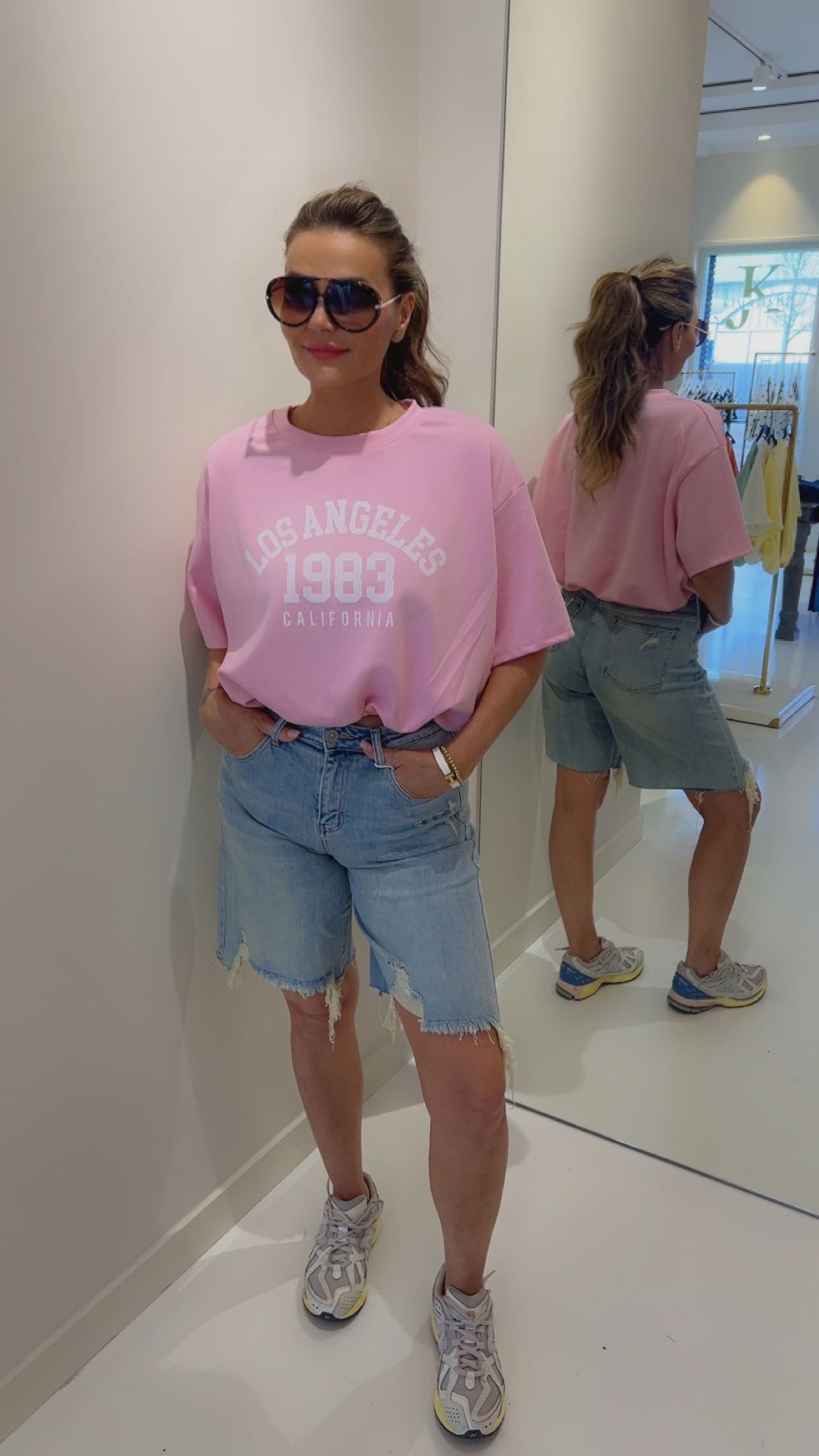 bibi tee LA roze STUNT