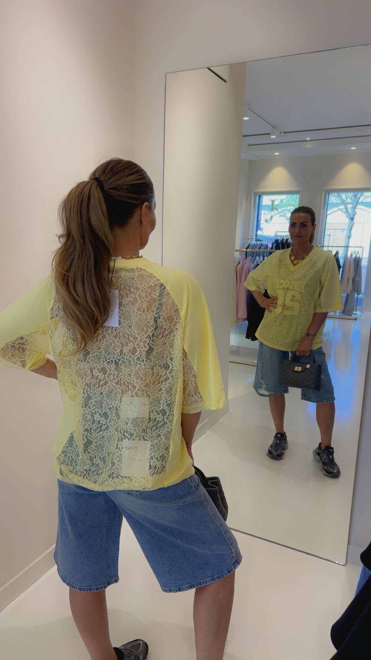 29 lace jersey yellow