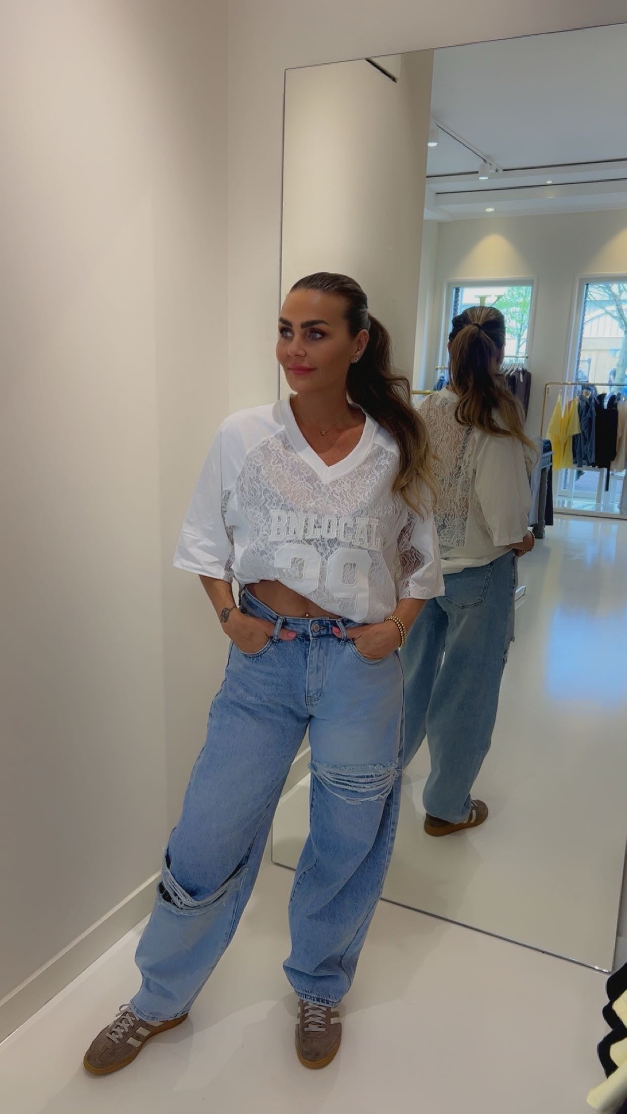 diva detroyed jeans laulia