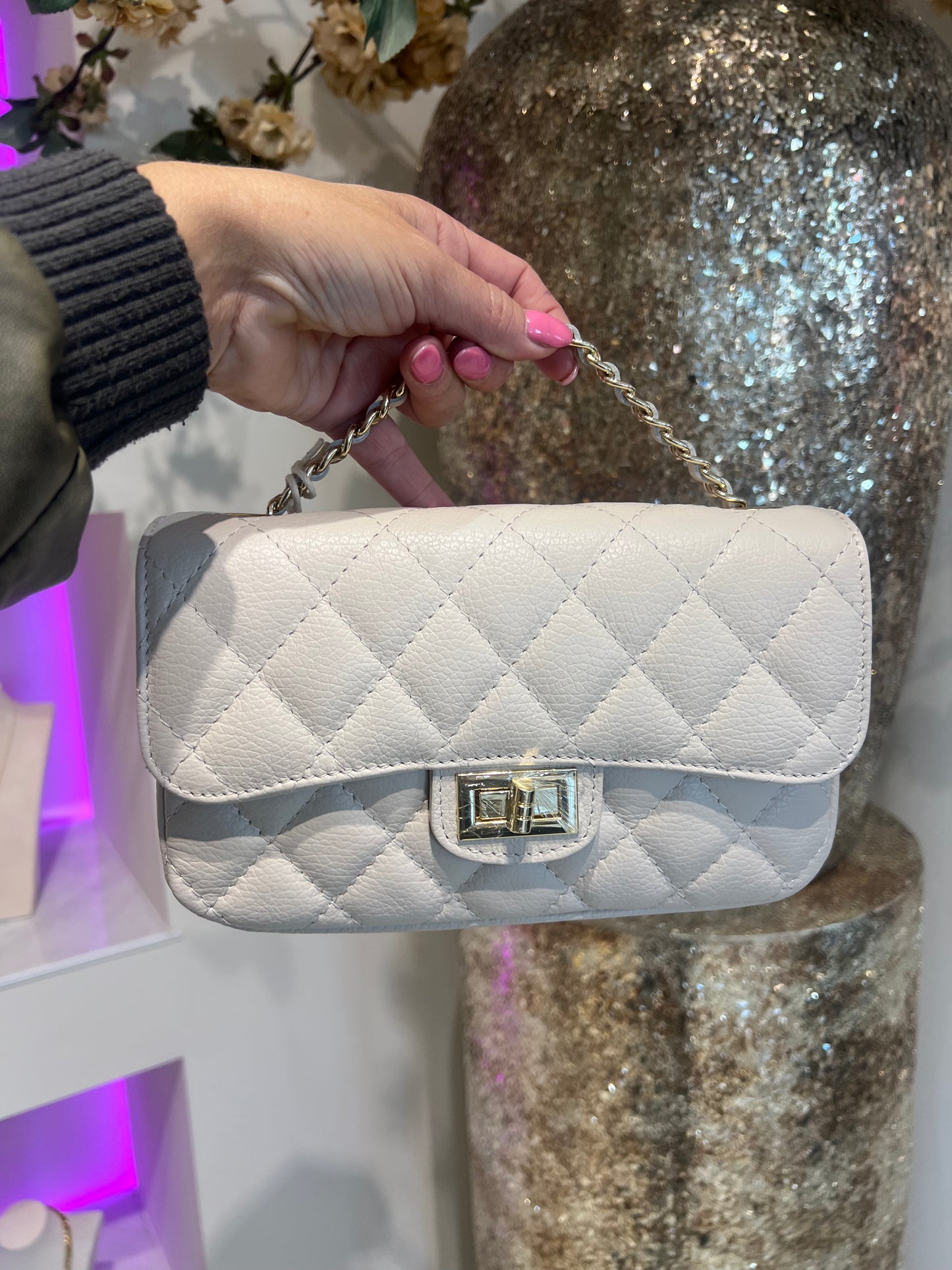 chantal bag beige