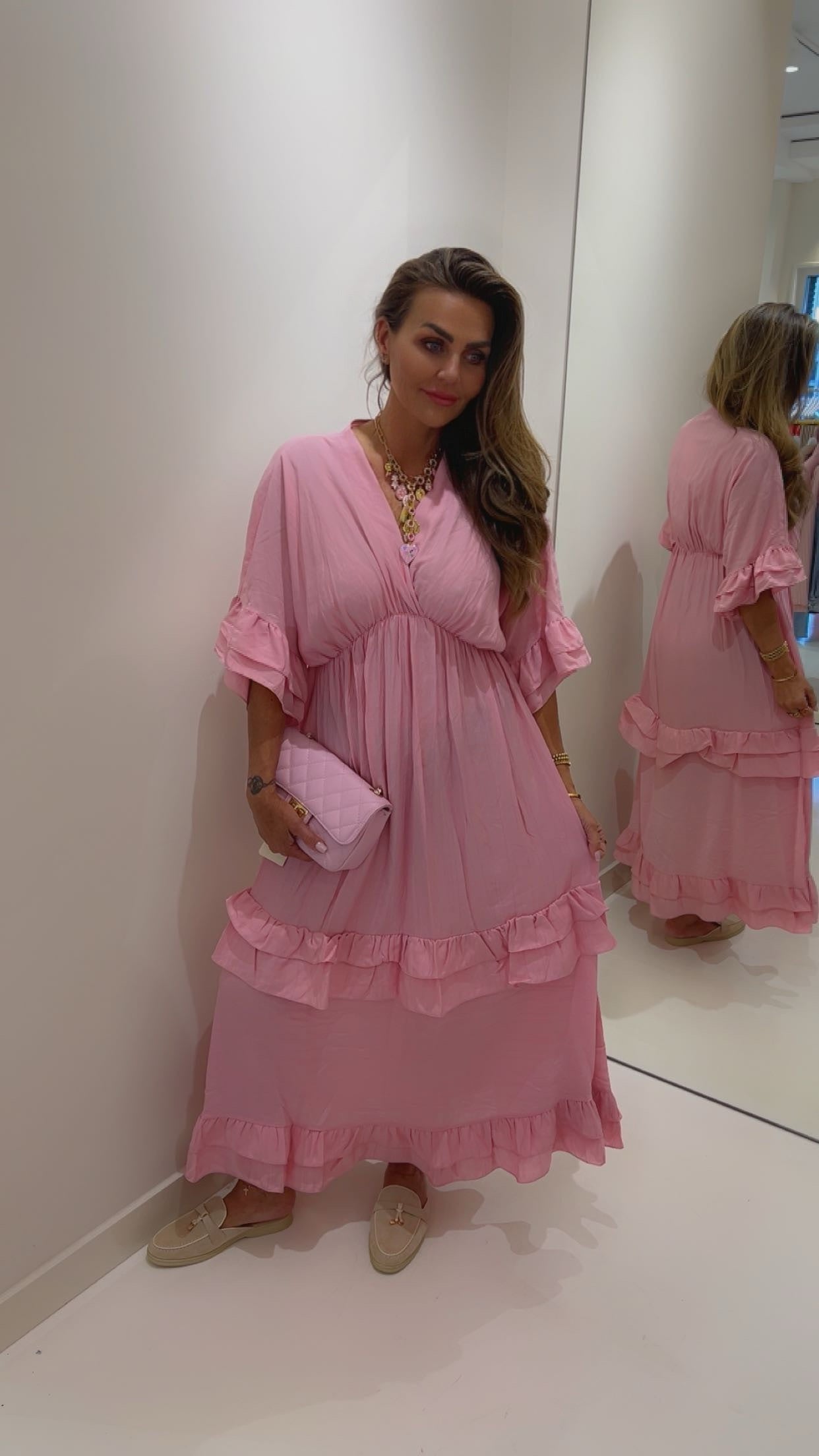 Donna dress roze
