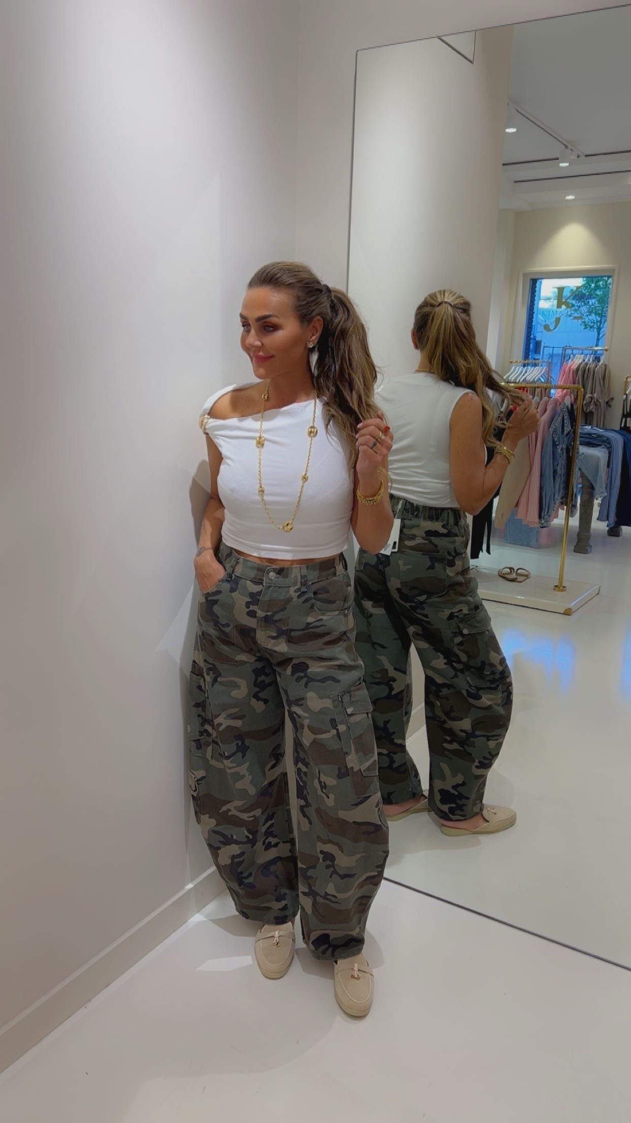 Kim army jeans