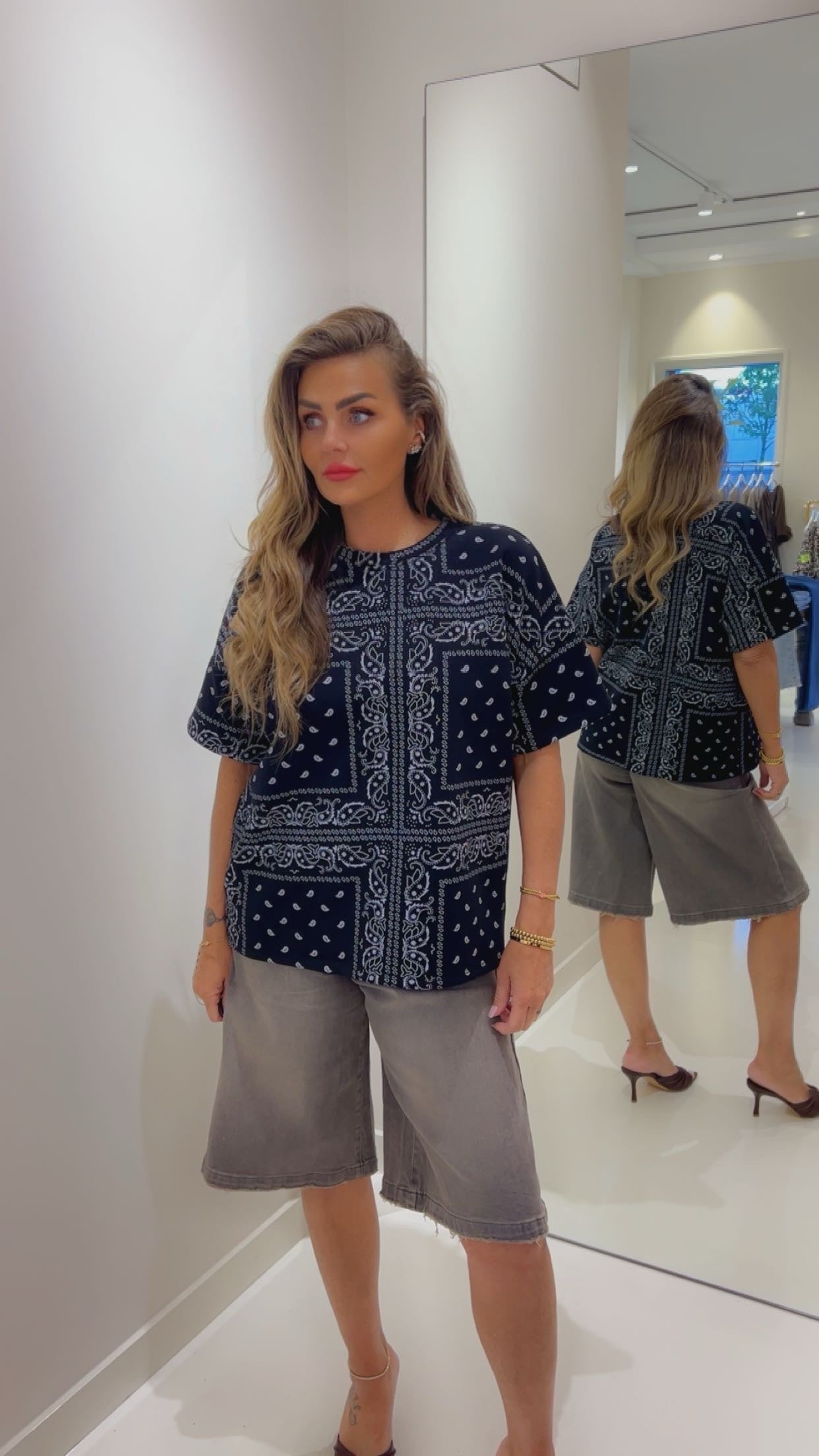 T-shirt Paisley