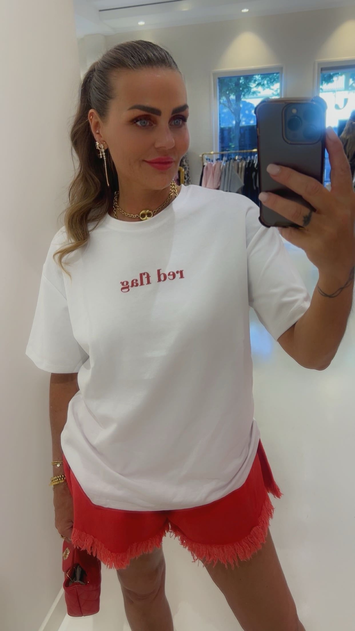 red flag t-shirt