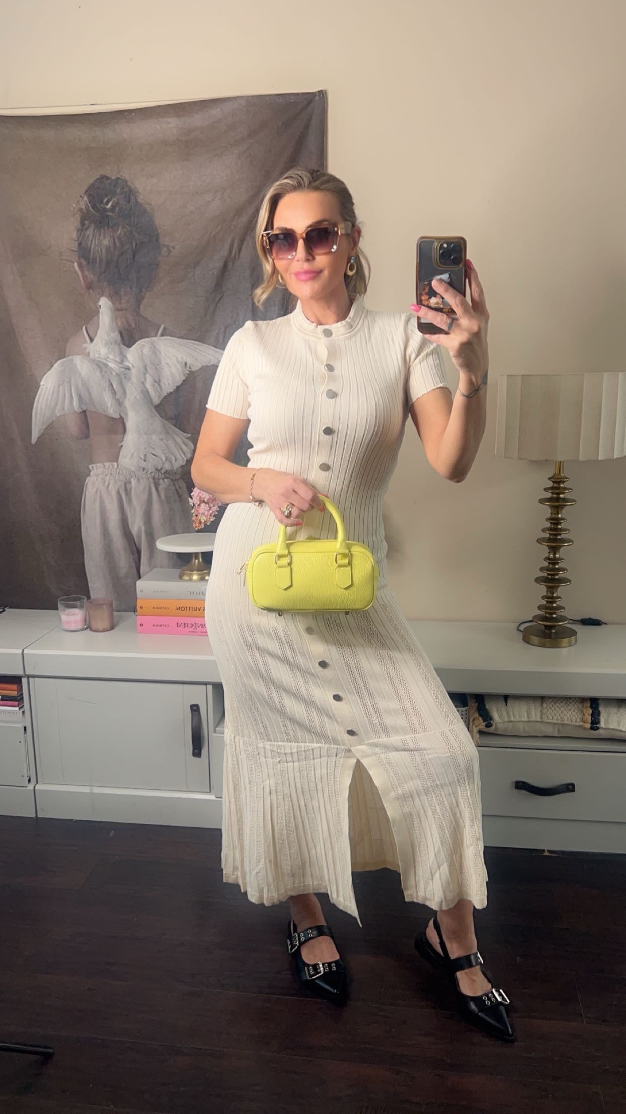 kylie dress beige laatste !!
