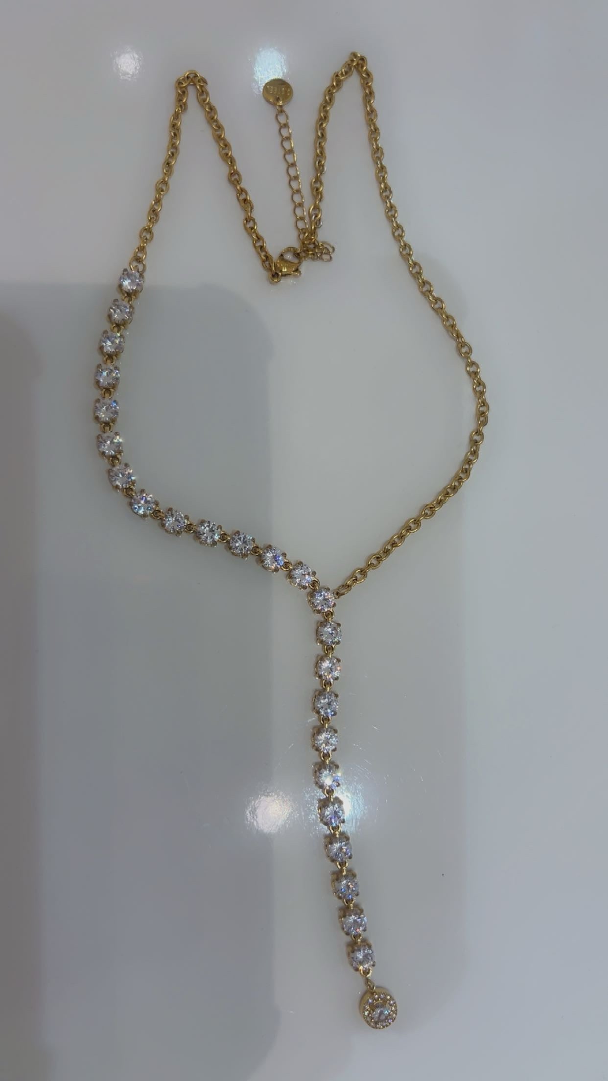 night out strass necklace