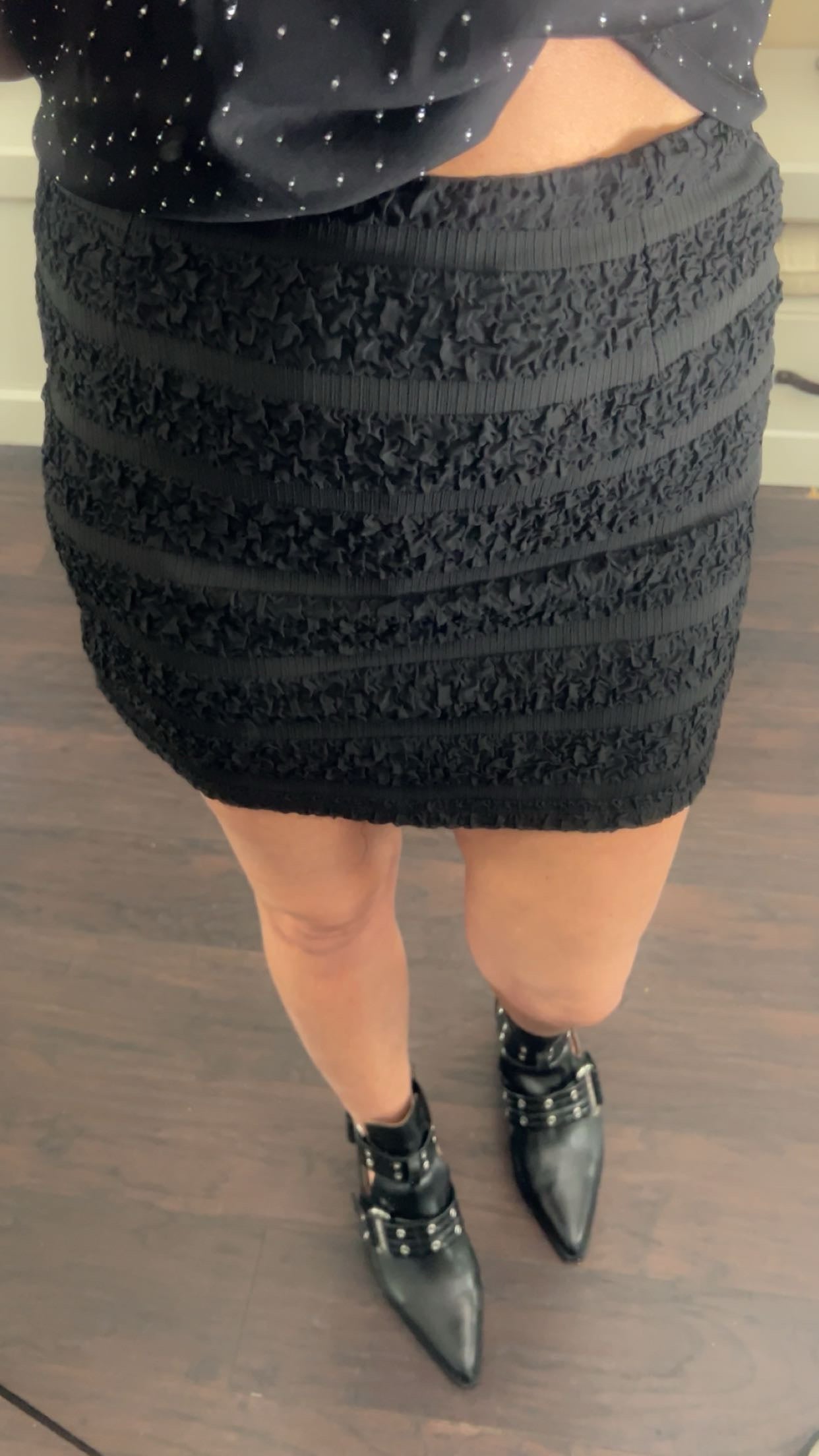 skort daisy zwart laatste m en L