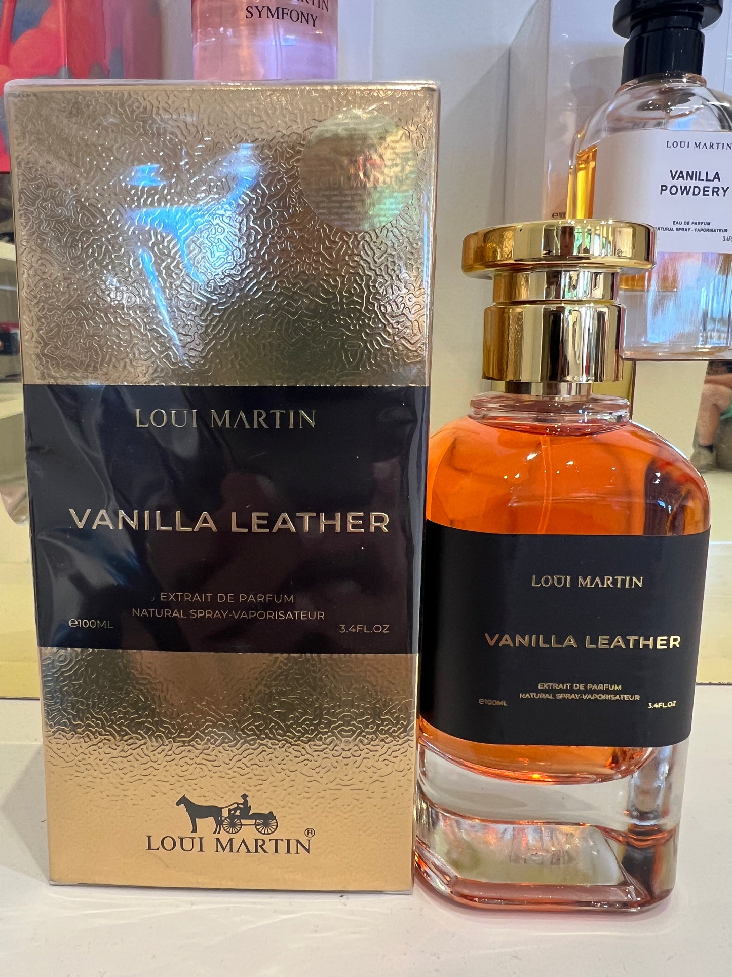 Vanilla leather parfum