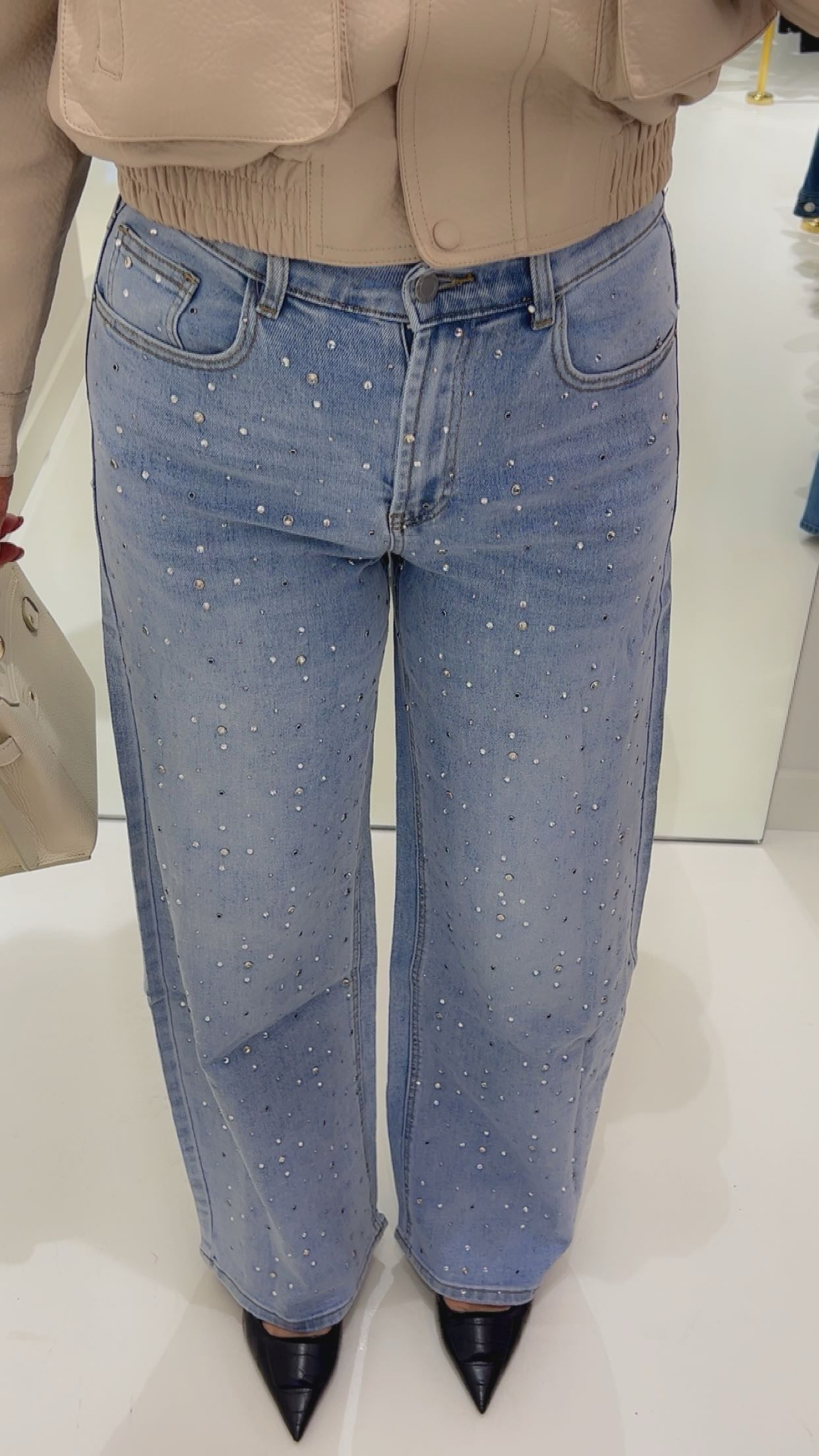 strass jeans laulia