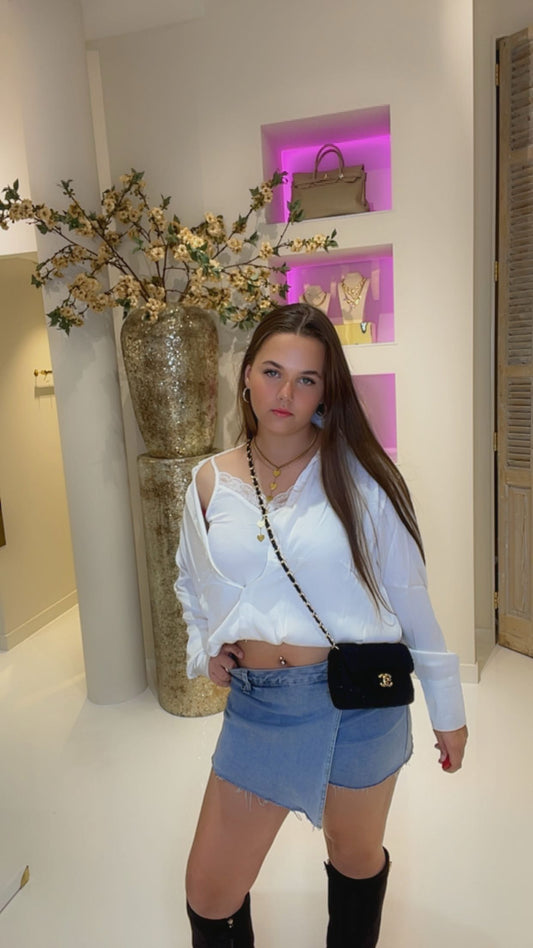 Blouse top wit