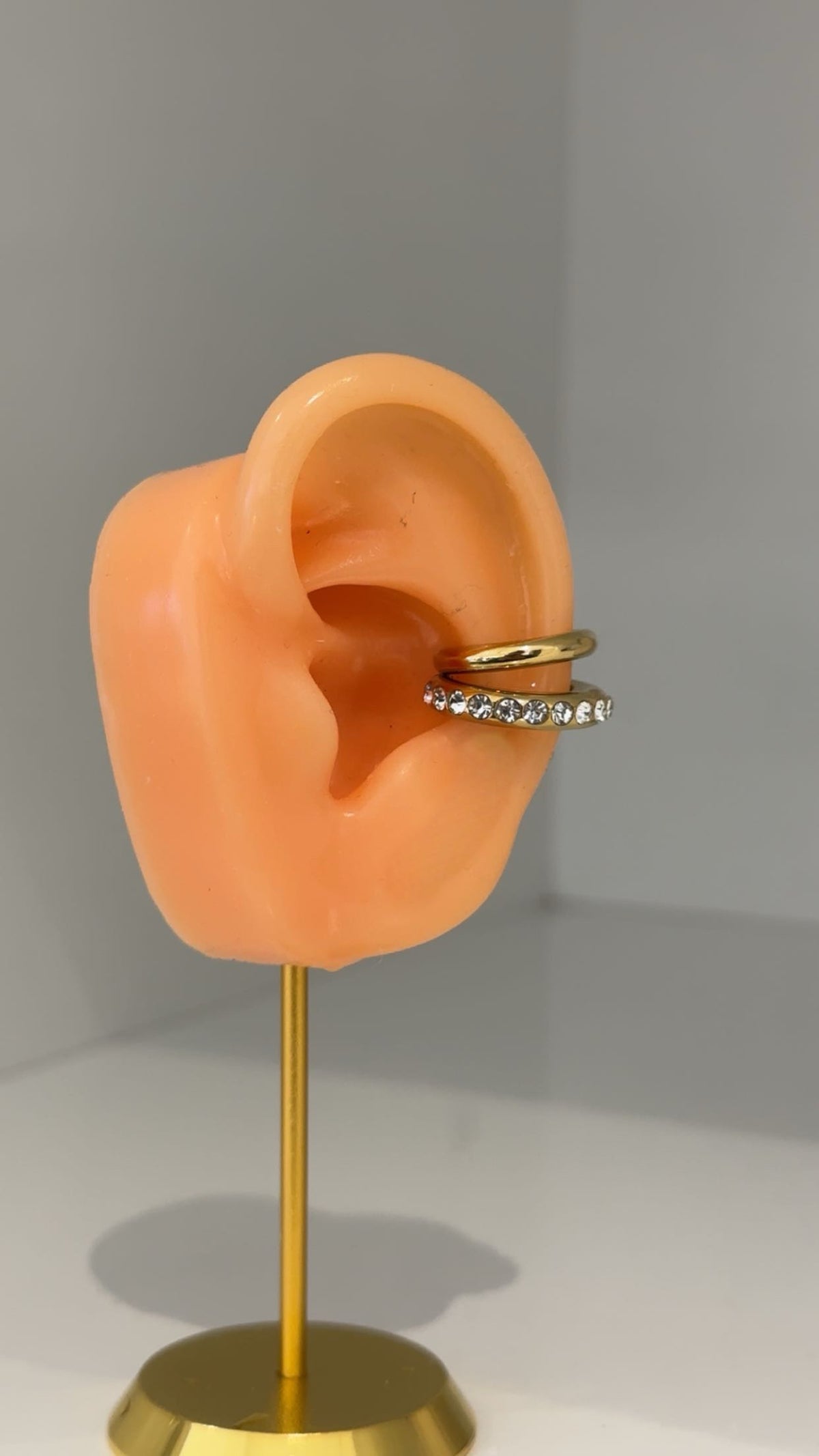 Double stone Earcuff