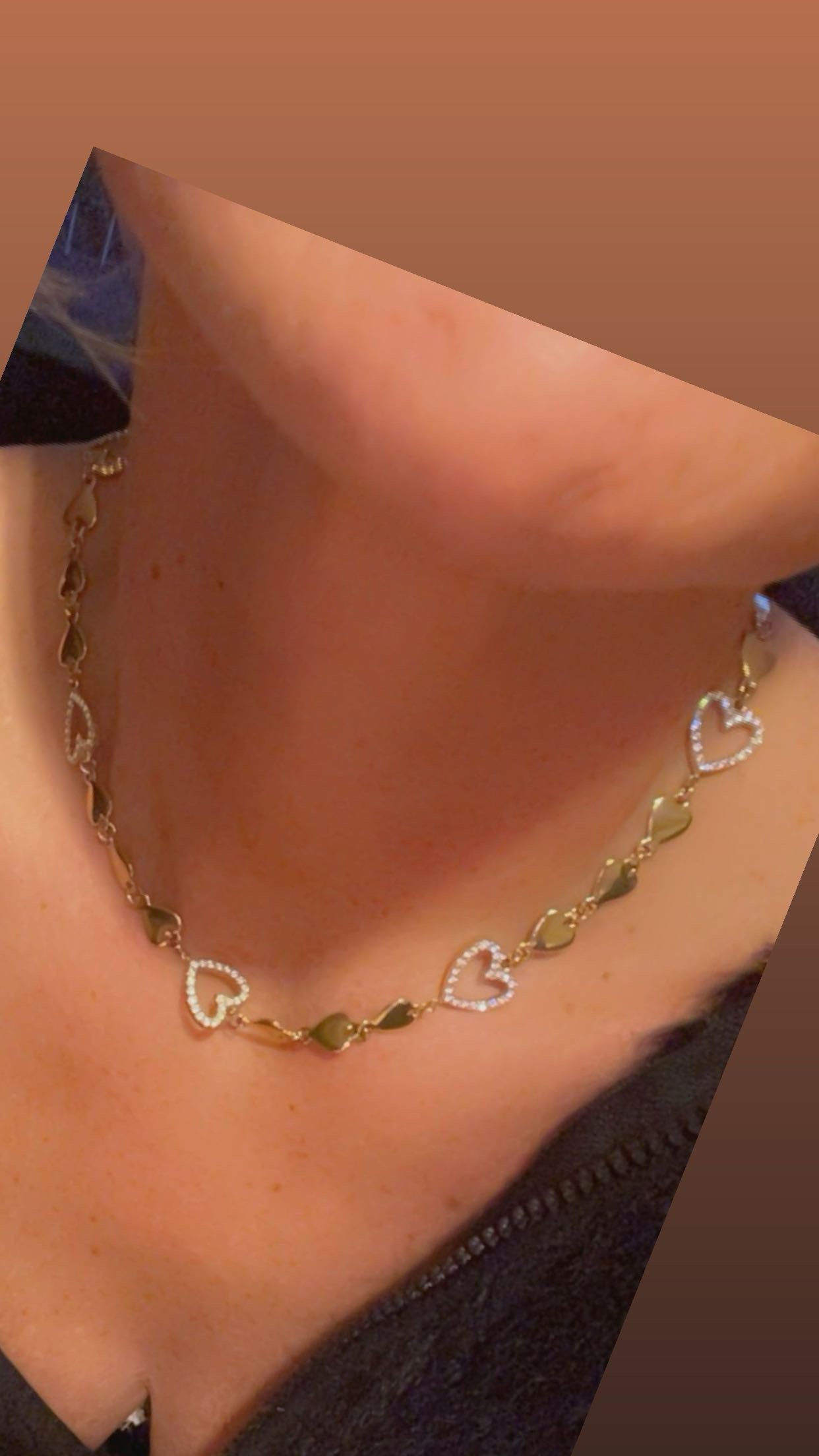 i love you necklace