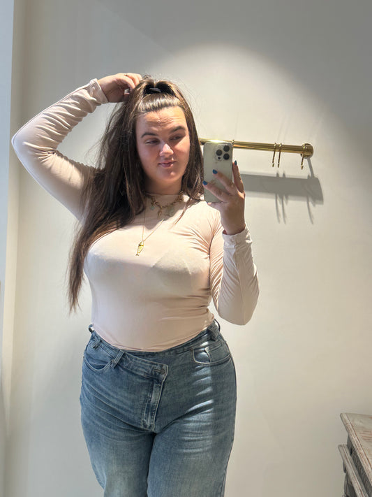 Gina top Beige
