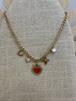 Queen of hearts necklace