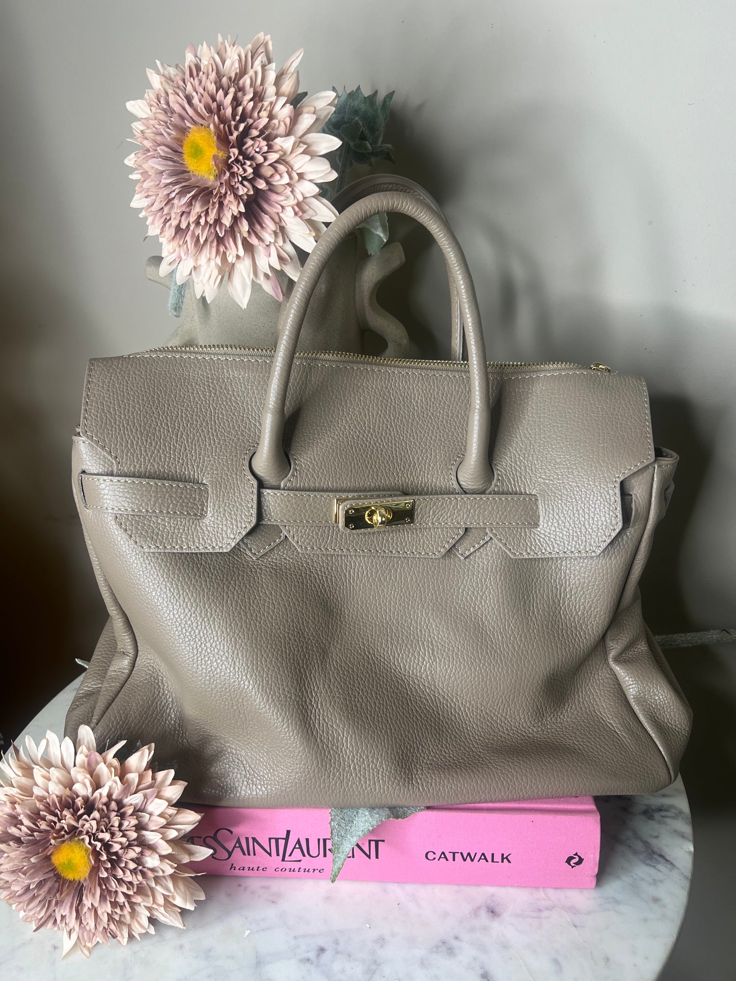 bridget bag groot taupe