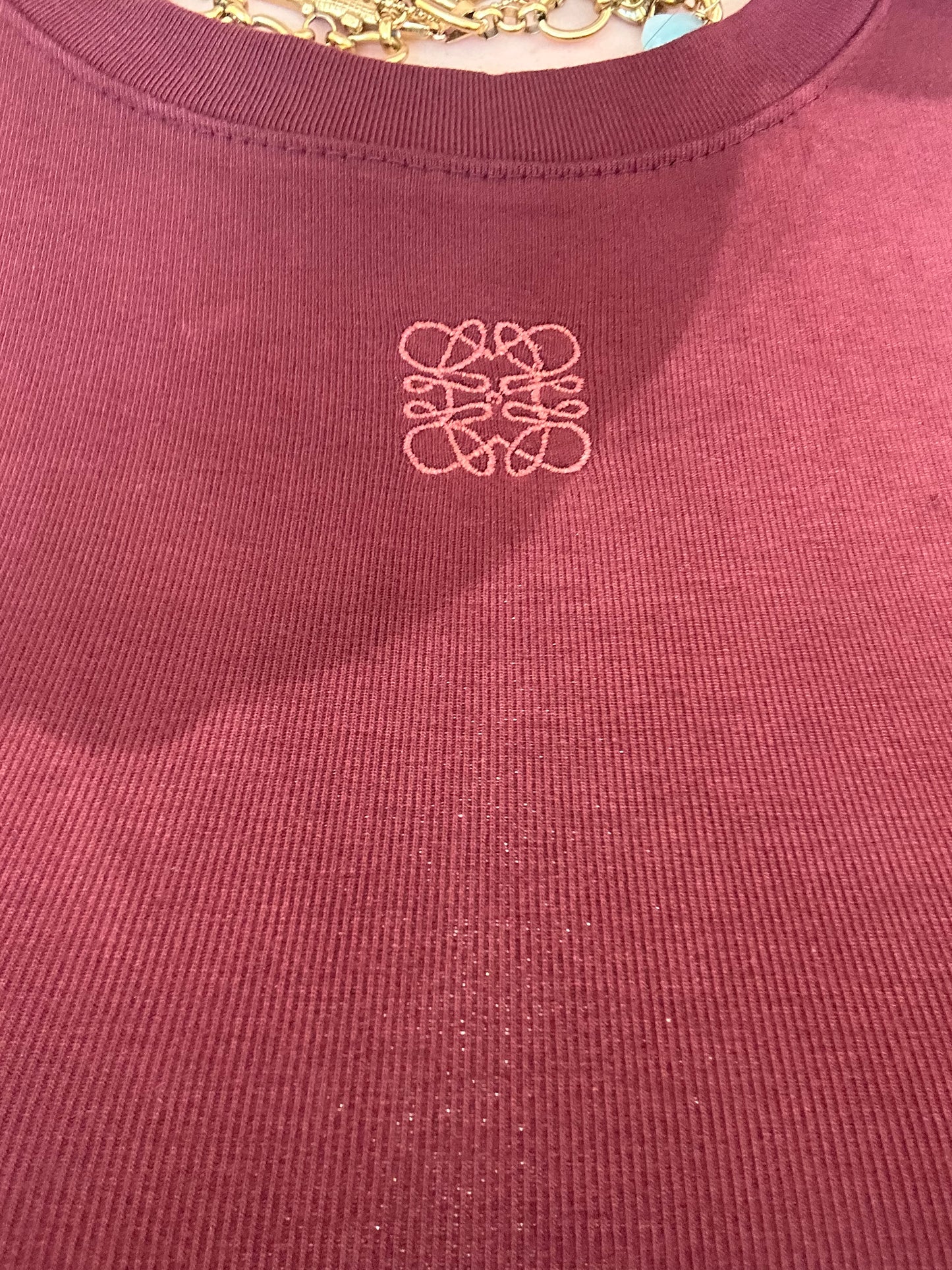 Gina top burgendy