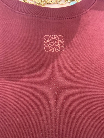 Gina top burgendy