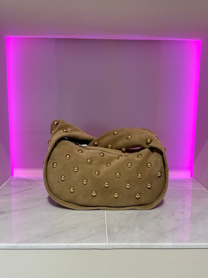 Micky bag suède beige