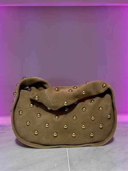 Micky bag suède beige