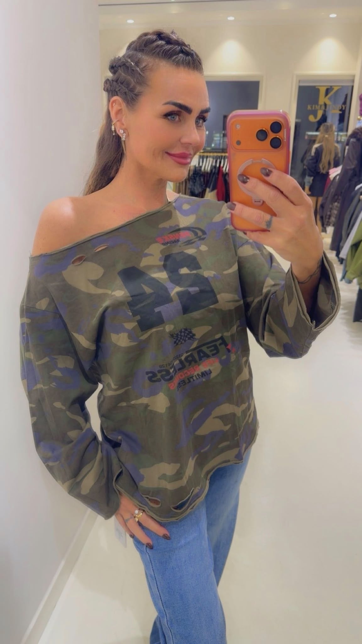 Army offsholder longsleeve