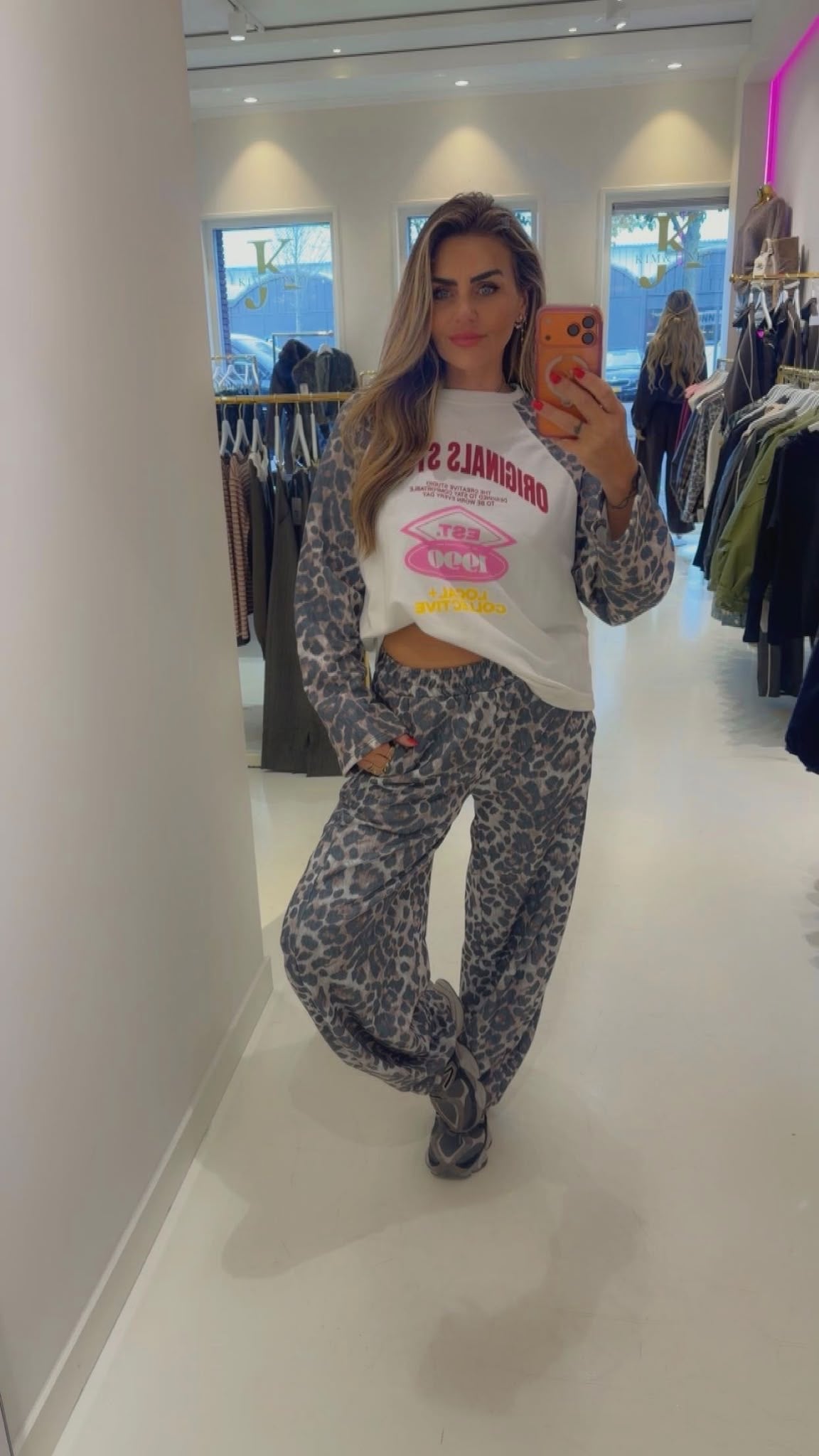 Leopard sweater