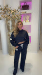 Perfect sweater set black