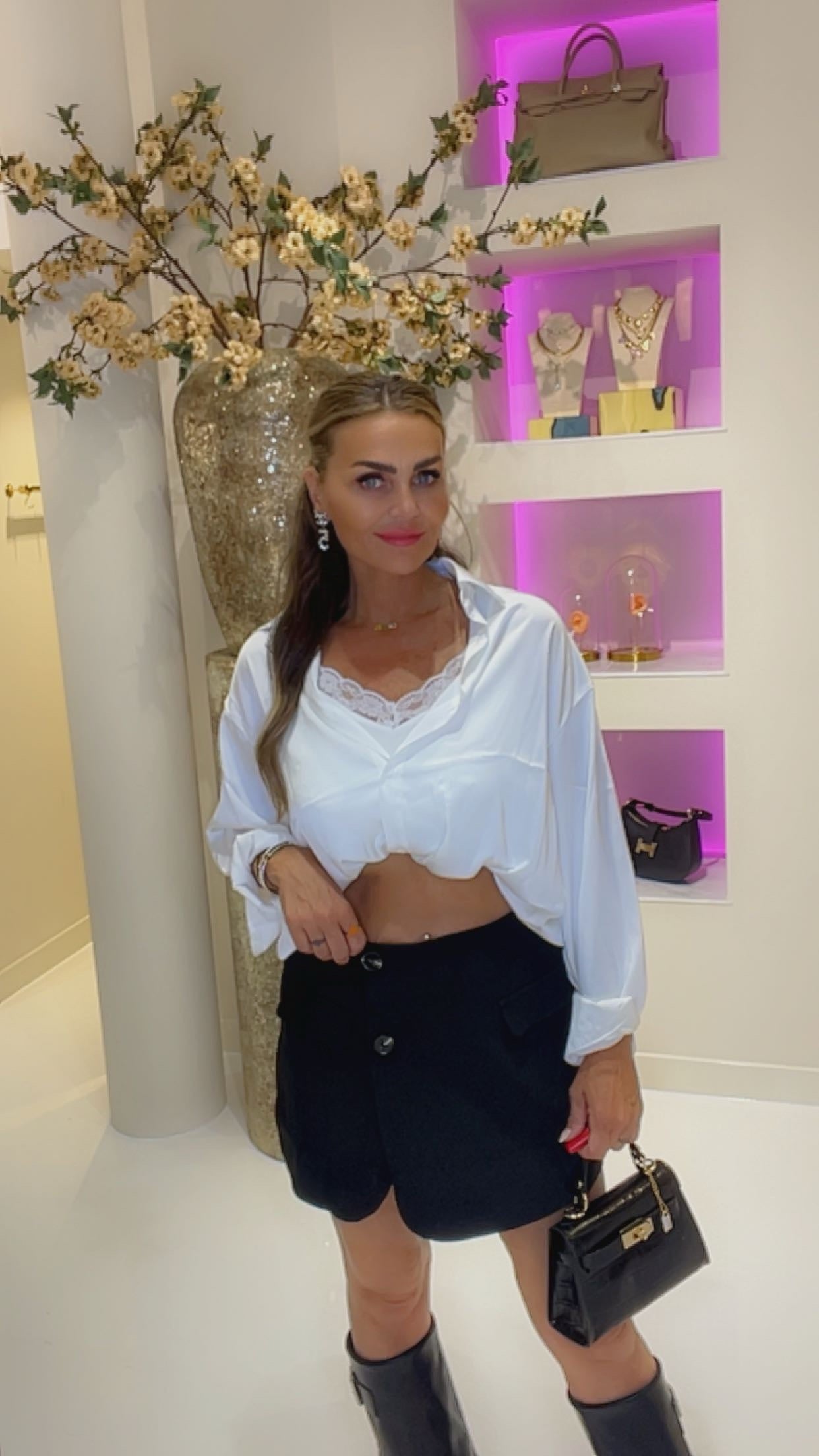 skort zwart lexie