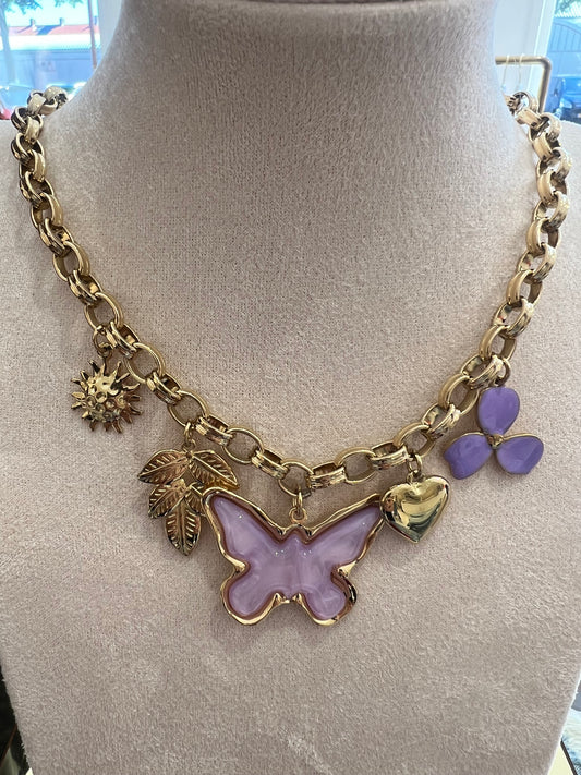 butterfly necklace