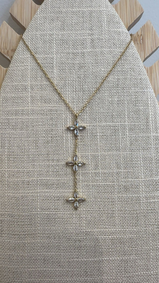 Drop Clover necklace