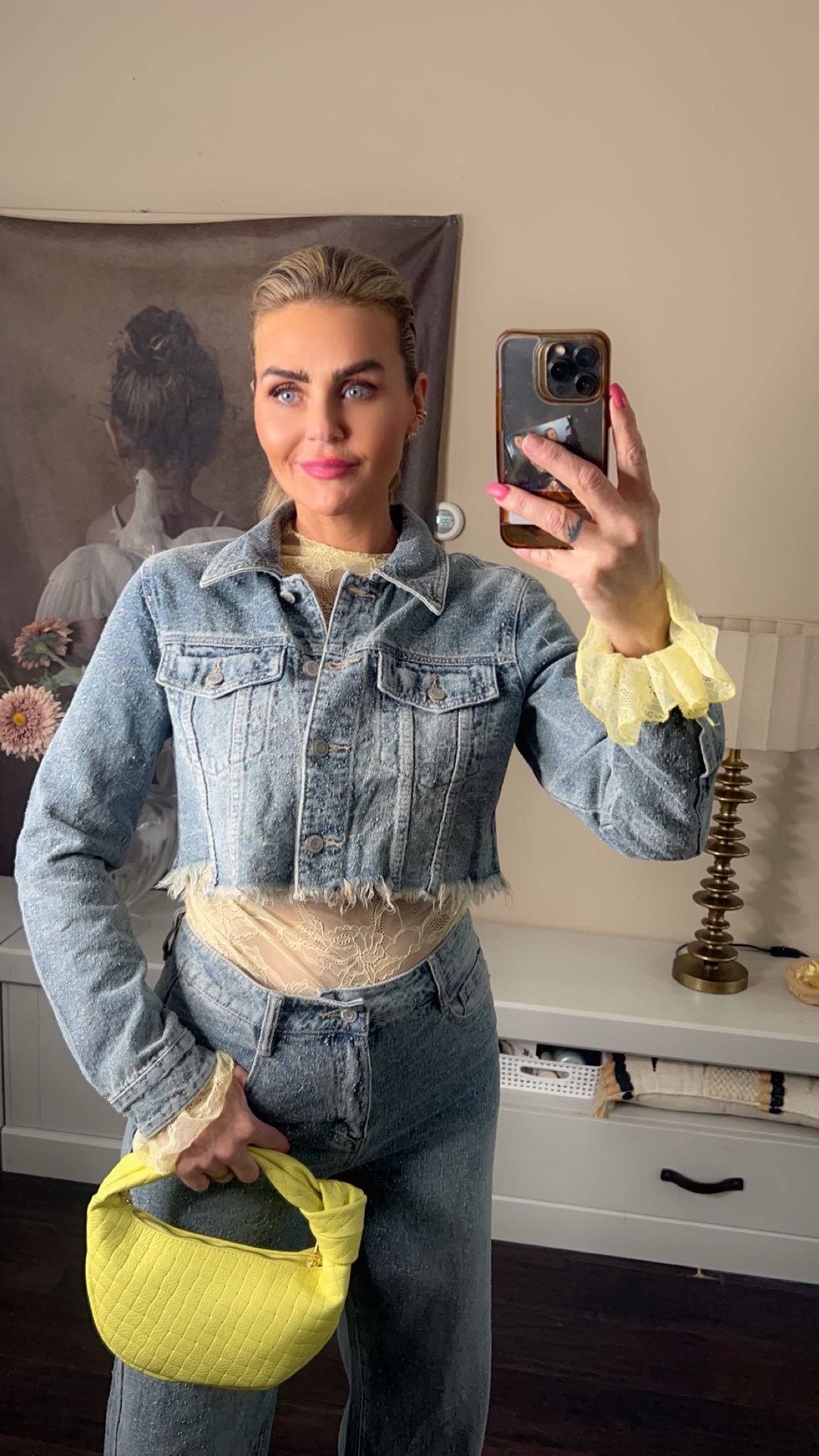 Denim jasje Kiki