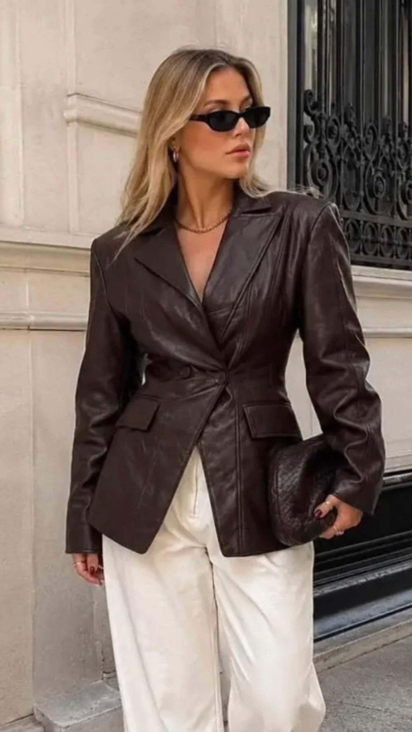 benthe jacket brown