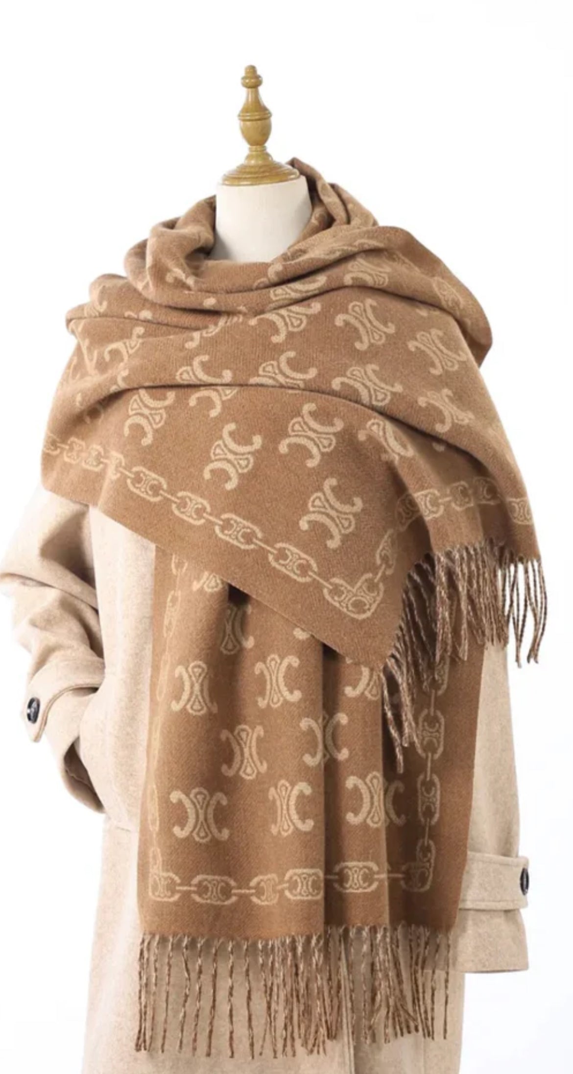 selena sjaal camel