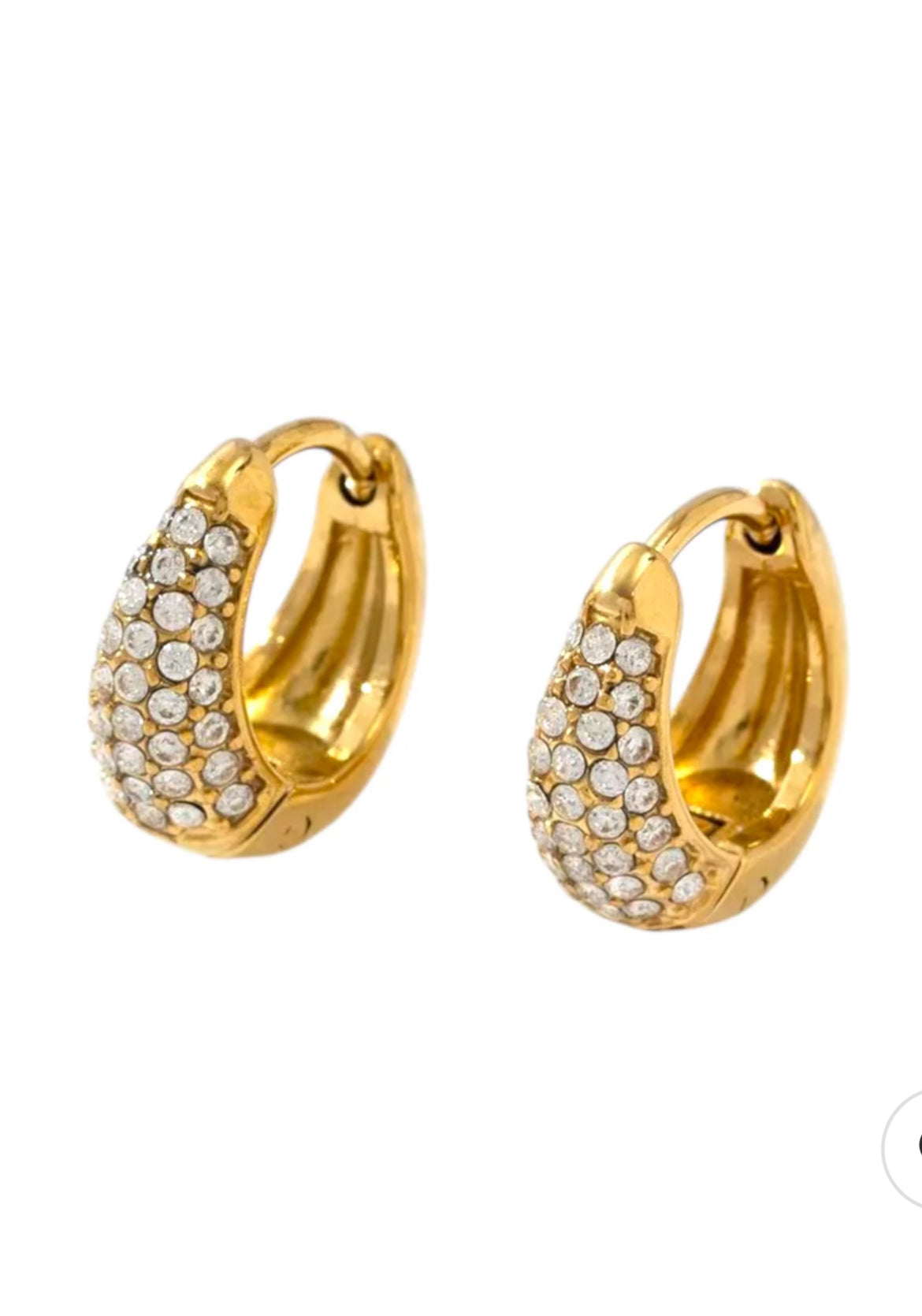 strass hoops smal