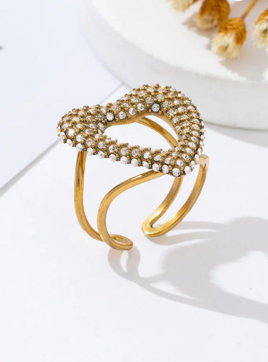 hart strass ring