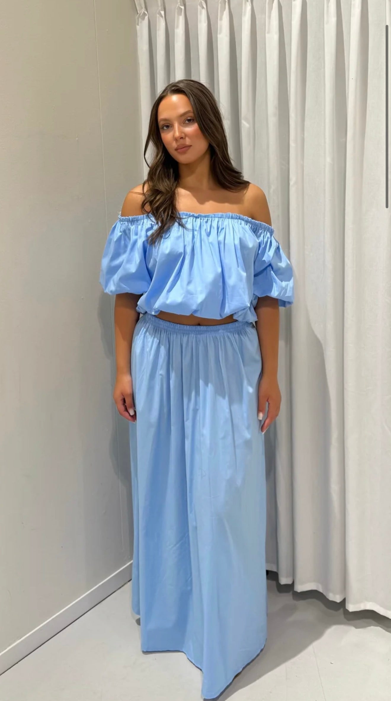 leonie co ord set bleu