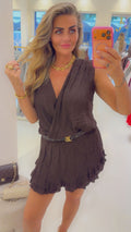 Playsuit vicki bruin