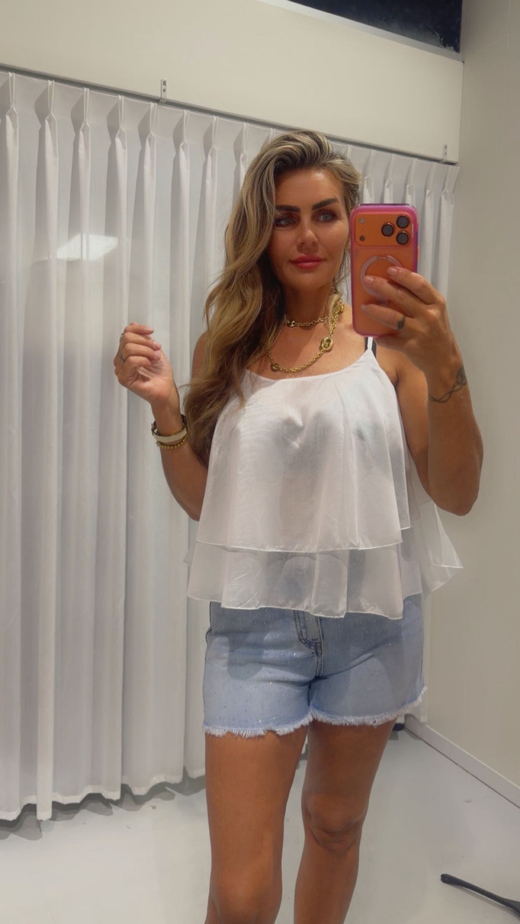semmy top white