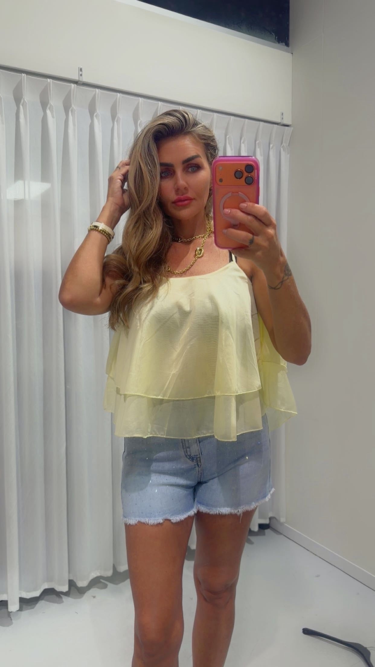 semmy top yellow