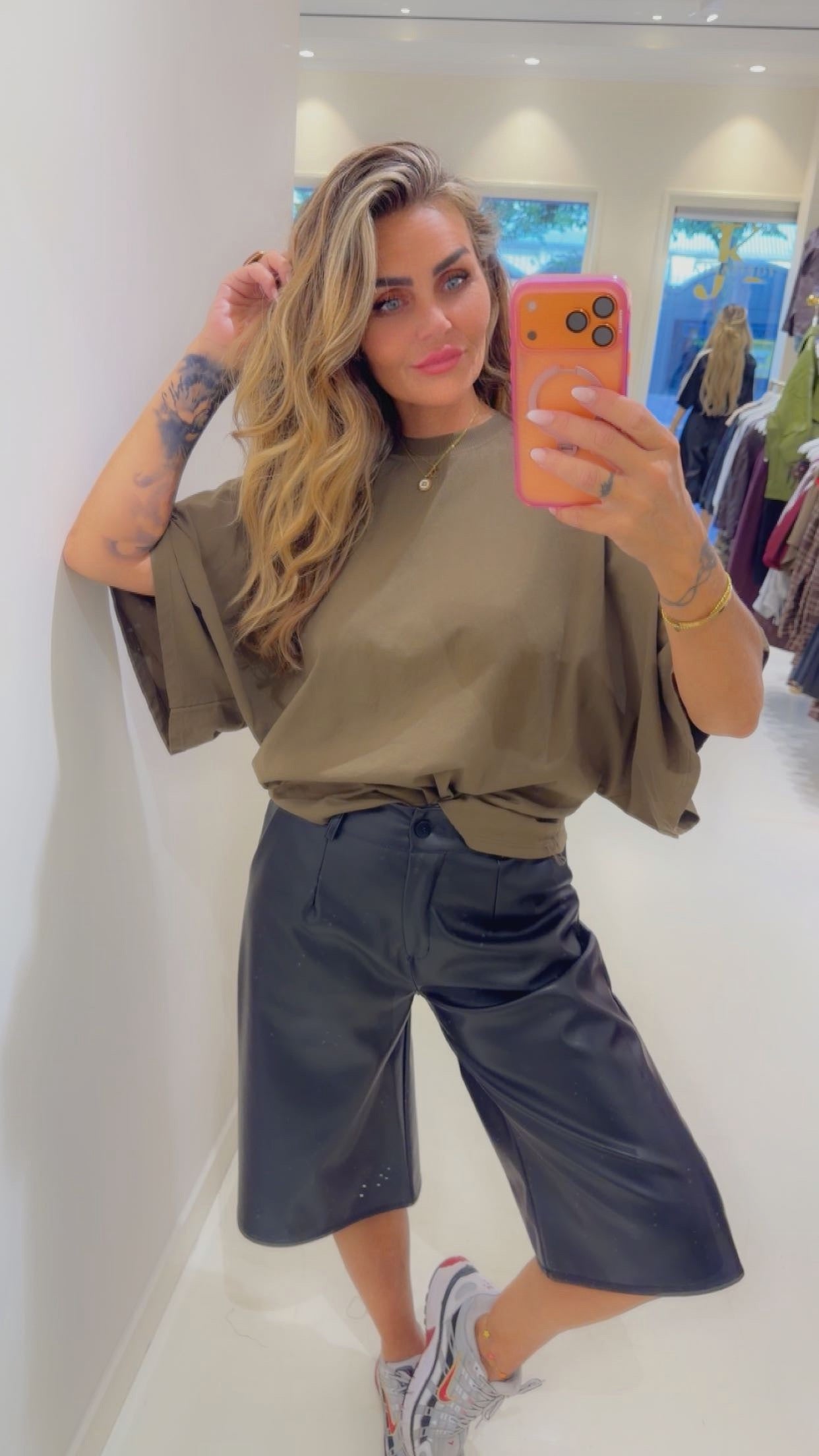kelsey tee green